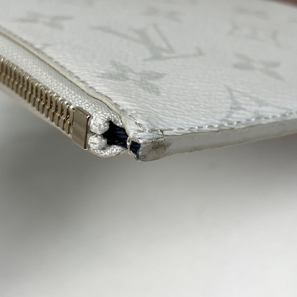 ルイ・ヴィトン ポシェット ジュールPM モノグラム クラッチバッグ ポーチ L字ファスナー セカンドバッグ タイガラマ ブロン(ホワイト) M61745 レディース 【中古】brbag