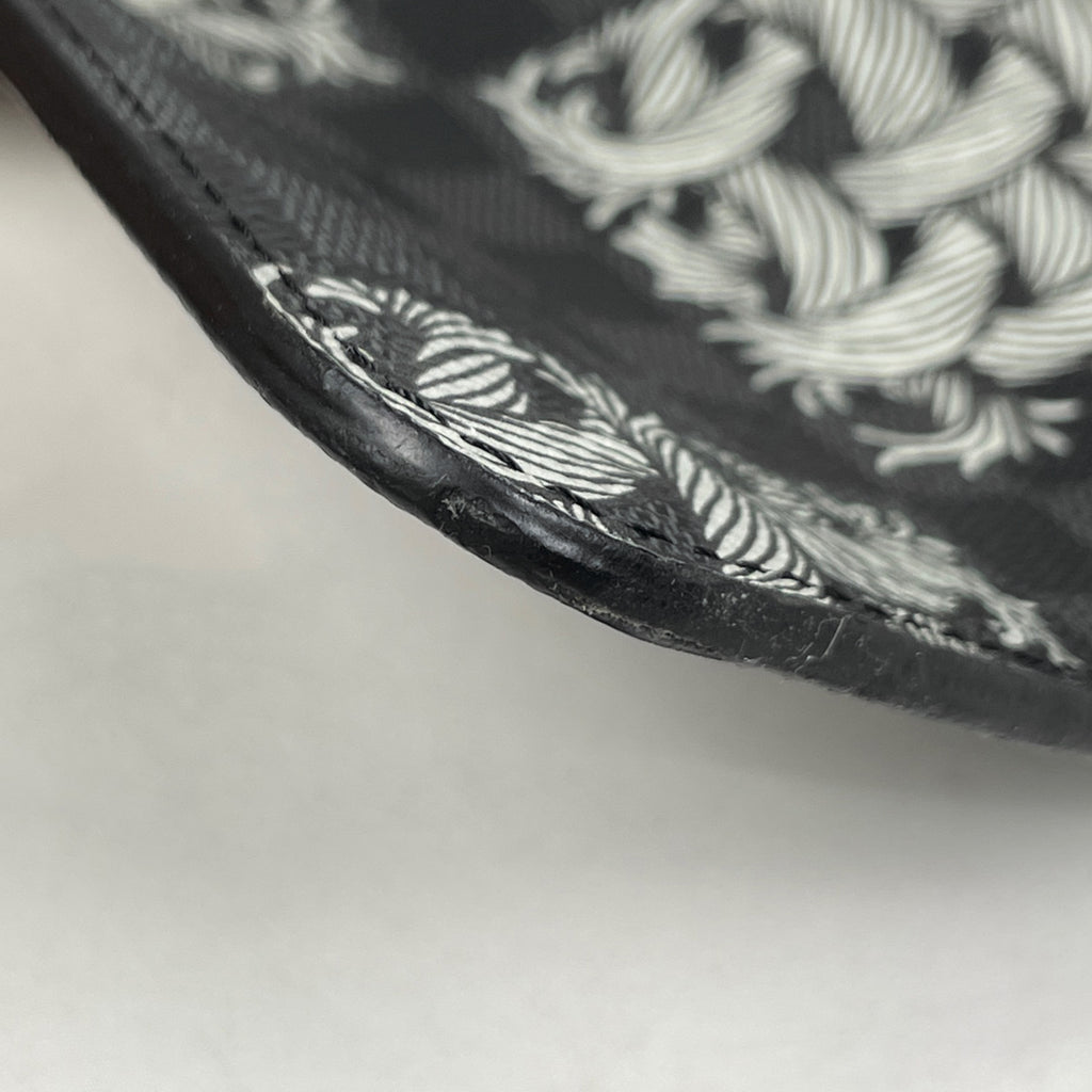 ルイ・ヴィトン ポシェット ヴォワヤージュ クリストファーネメスコラボ クラッチバッグ ダミエグラフィット ノワール(ブラック) N61234 メンズ 【中古】brbag