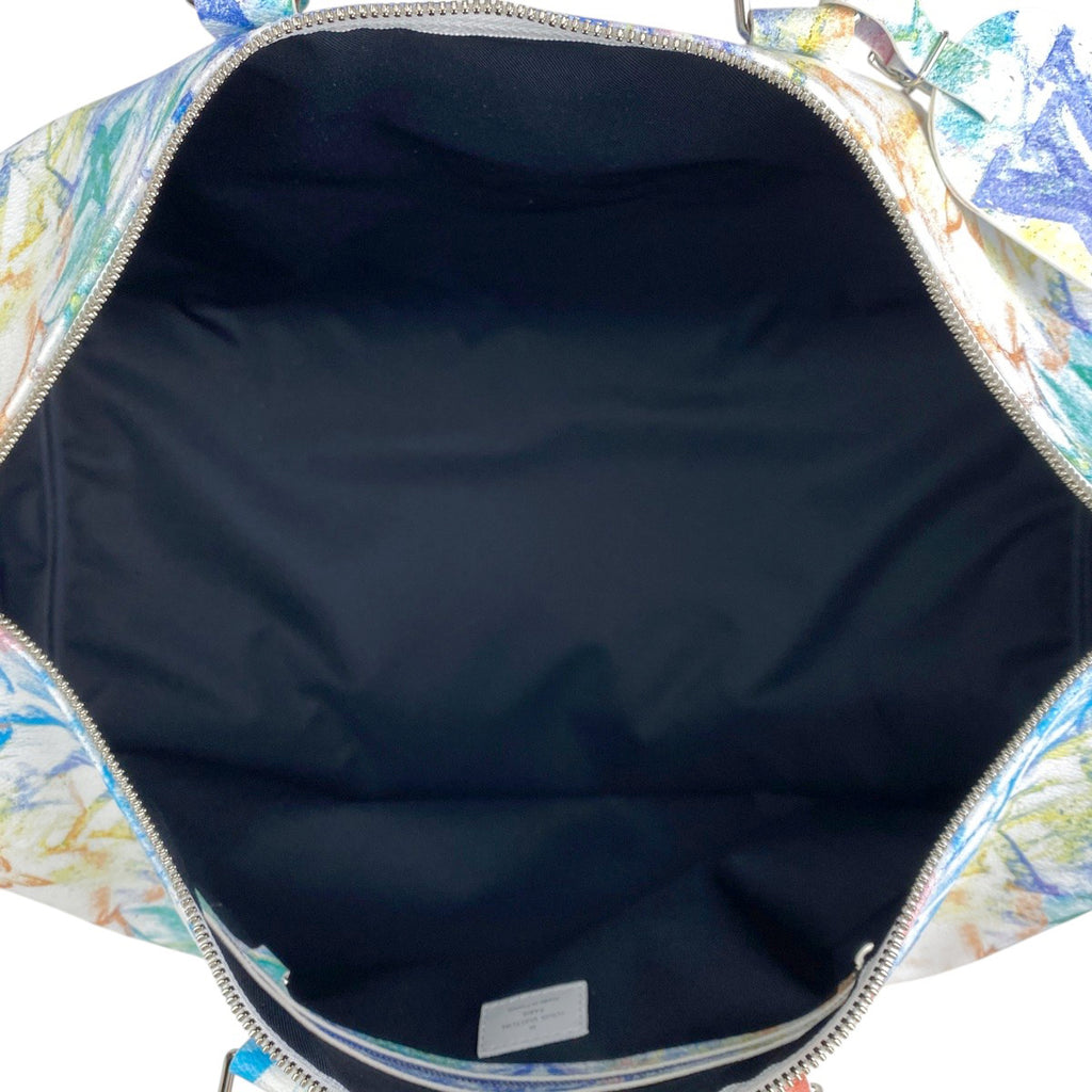 ルイ・ヴィトン キーポル バンドリエール 50 モノグラム パステルカラーズ 2WAY ショルダーバッグ ボストンバッグ モノグラム ホワイト M57486 レディース 【中古】brbag