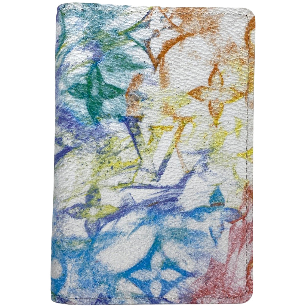 ルイ・ヴィトン オーガナイザー ドゥ ポッシュ モノグラムパステルカラーズ 名刺入れ パスケース カードケース モノグラム ホワイト M80016 レディース 【中古】brbag