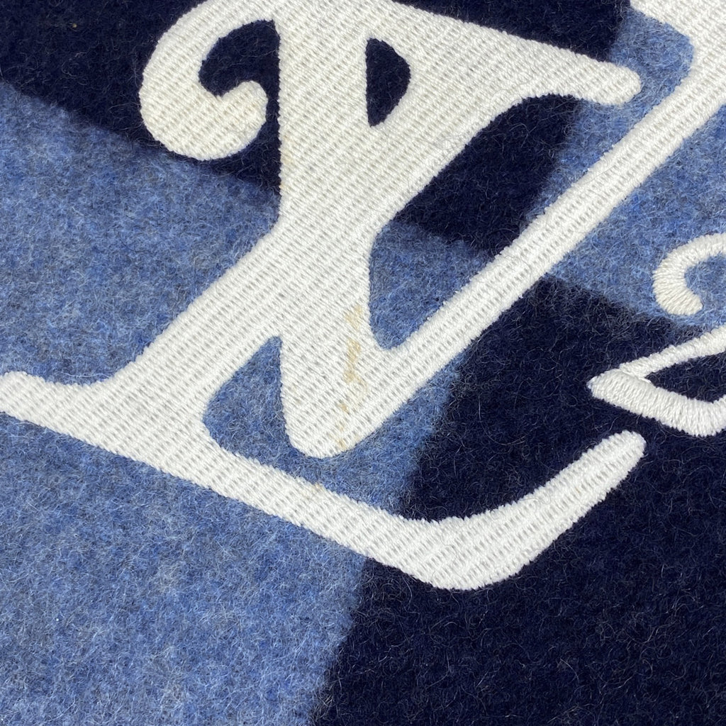 ルイ・ヴィトン マフラー NIGO エシャルプ ダミエ ジャイアント ウェーブ レディース 中古 brbag