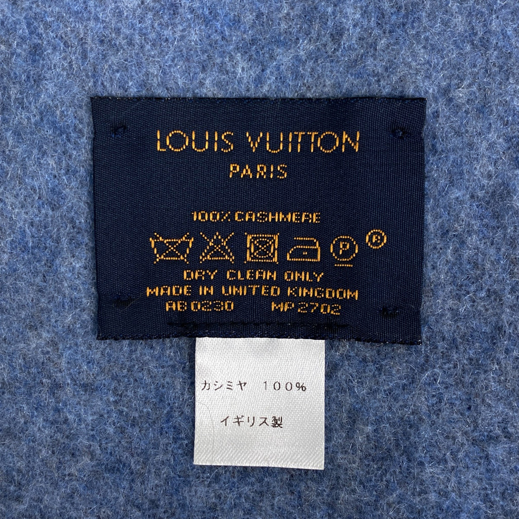 ルイ・ヴィトン マフラー NIGO エシャルプ ダミエ ジャイアント ウェーブ レディース 中古 brbag