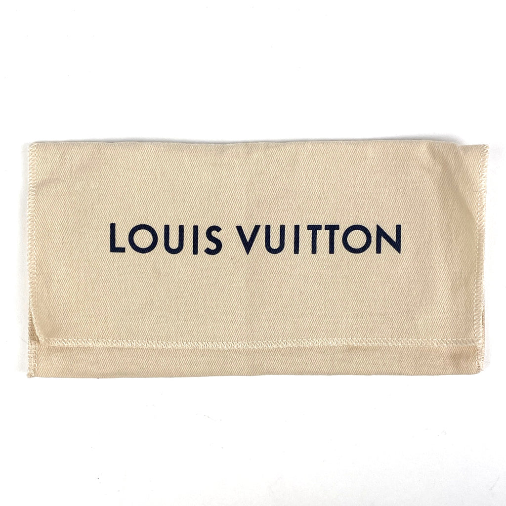 ルイ・ヴィトン ポルト クレ キーチェーン キーリング モノグラム バッグチャーム プラスチック メタル ブラック オレンジ MP2296 メンズ 【中古】brbag