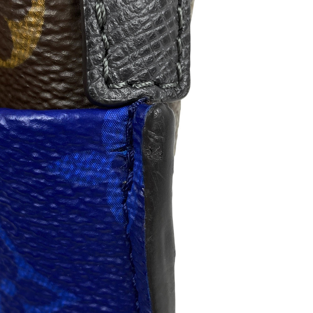 ルイ・ヴィトン スプリット サコッシュ キム ジョーンズ パシフィック ショルダーバッグ モノグラム コバルト(ブルー) M43854 メンズ 【中古】brbag