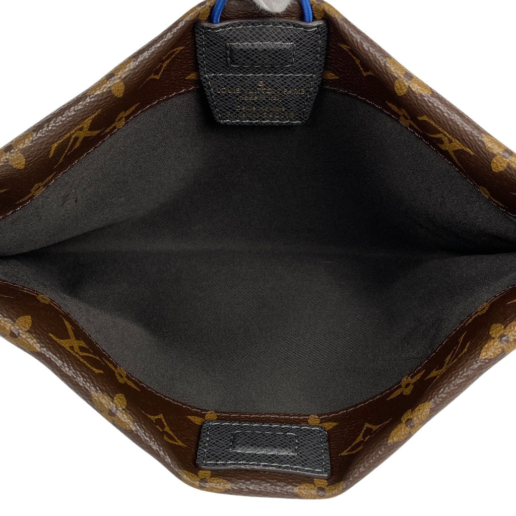 ルイ・ヴィトン スプリット サコッシュ キム ジョーンズ パシフィック ショルダーバッグ モノグラム コバルト(ブルー) M43854 メンズ 【中古】brbag