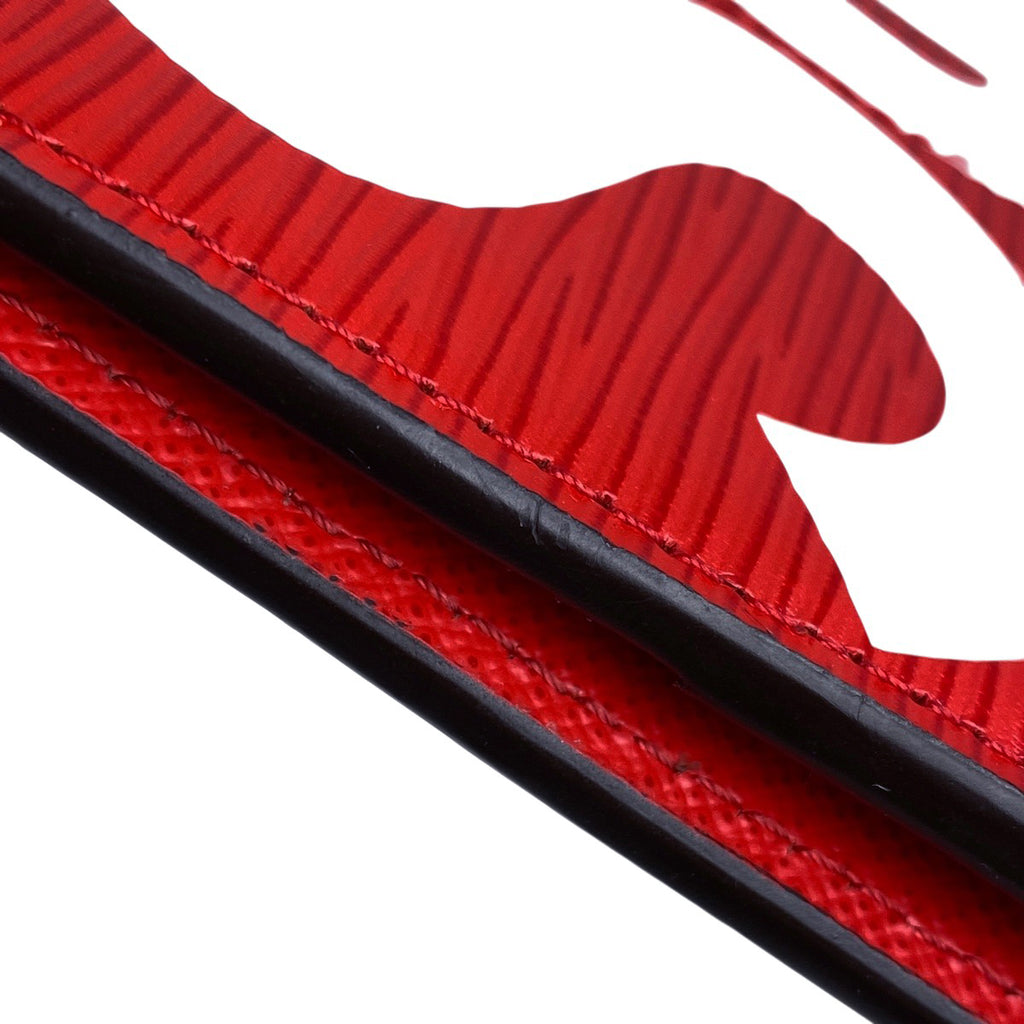 ルイ・ヴィトン オーガナイザー ドゥ ポッシュ シュプリーム Supreme コラボ カードケース エピ レッド M67714 メンズ 【中古】brbag