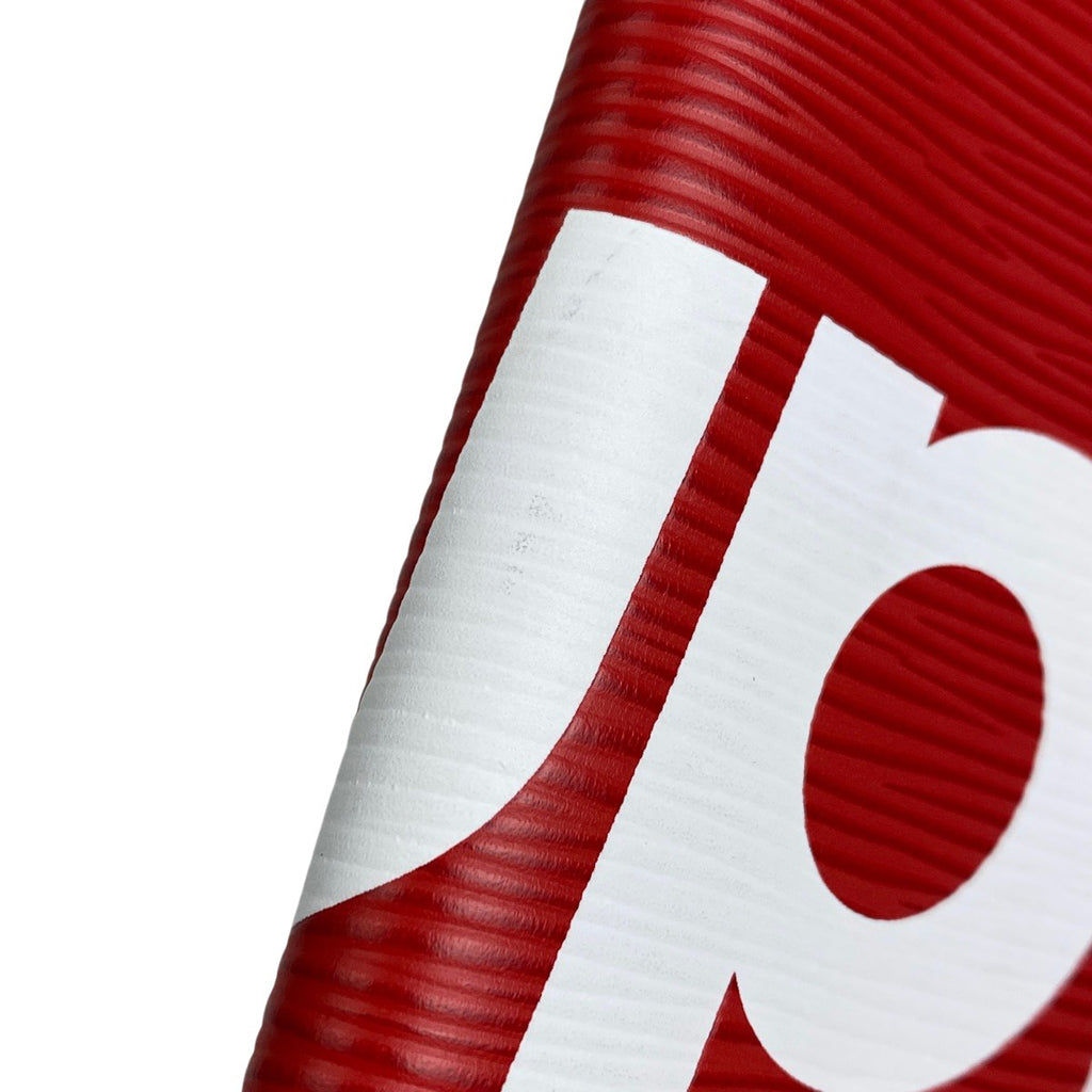 ルイ・ヴィトン オーガナイザー ドゥ ポッシュ シュプリーム Supreme コラボ カードケース エピ レッド M67714 メンズ 【中古】brbag