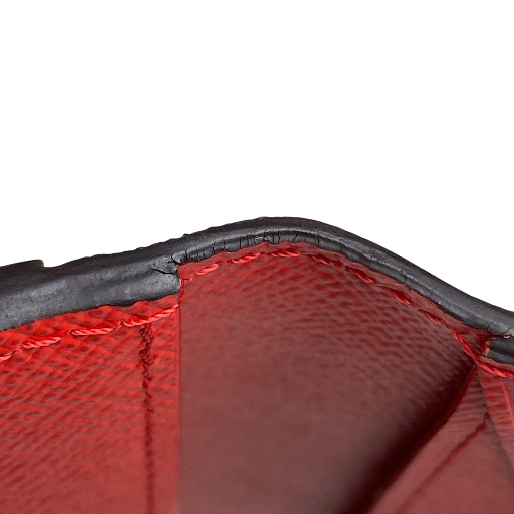 ルイ・ヴィトン オーガナイザー ドゥ ポッシュ シュプリーム Supreme コラボ カードケース エピ レッド M67714 メンズ 【中古】brbag