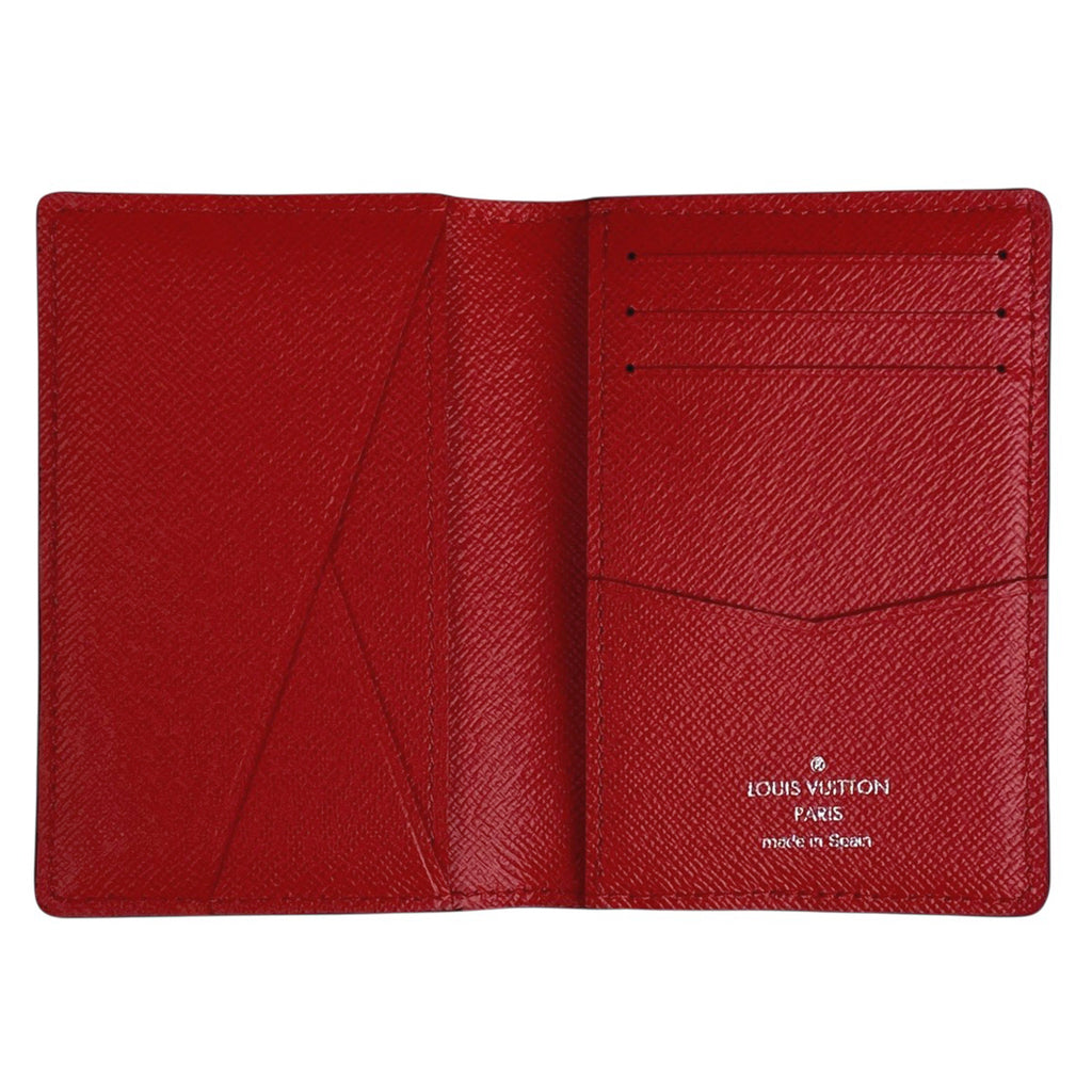 ルイ・ヴィトン オーガナイザー ドゥ ポッシュ シュプリーム Supreme コラボ カードケース エピ レッド M67714 メンズ 【中古】brbag