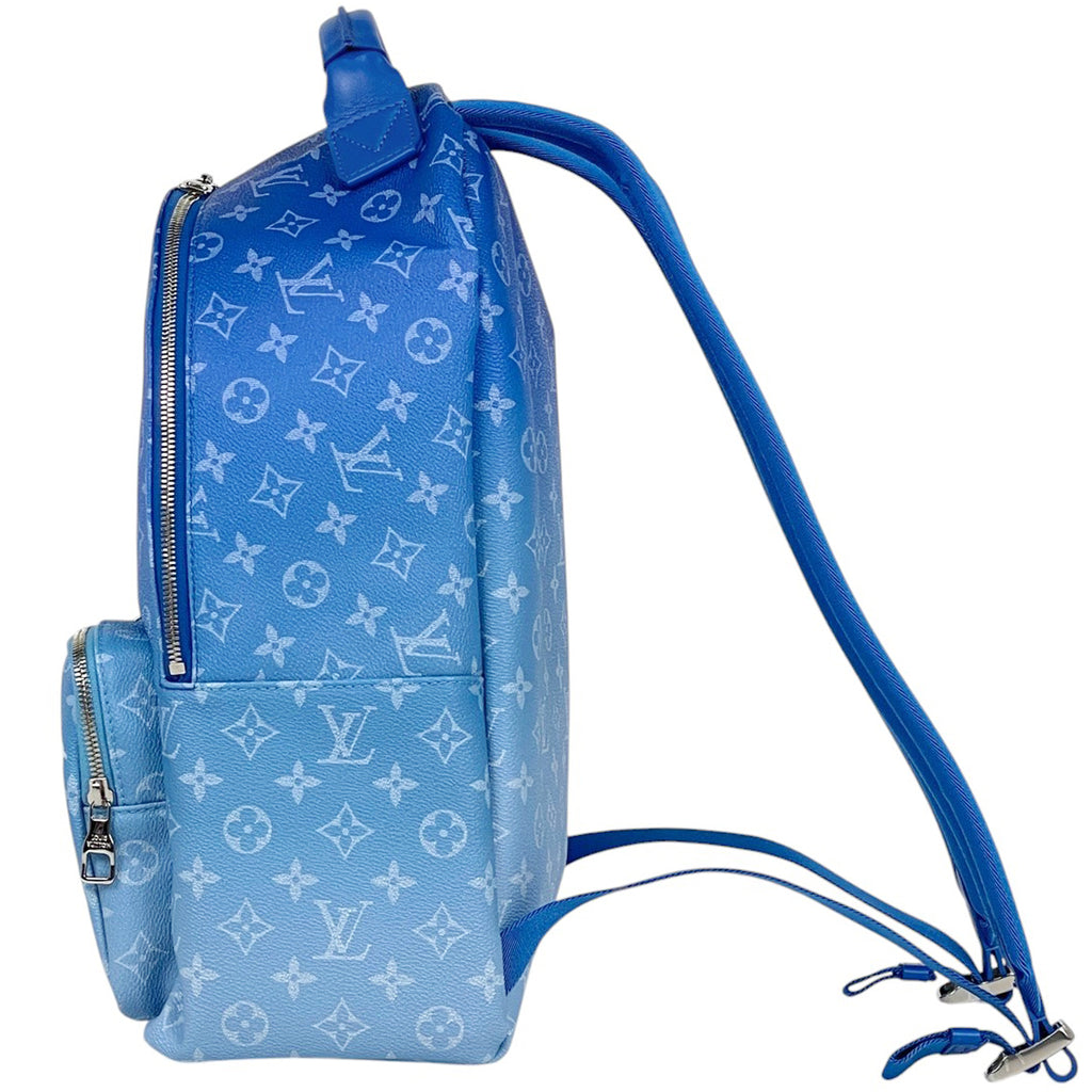 ルイ・ヴィトン バックパック マルチポケット モノグラム グラウス グラデーション リュック モノグラム ブルー M45441 レディース 【中古】brbag