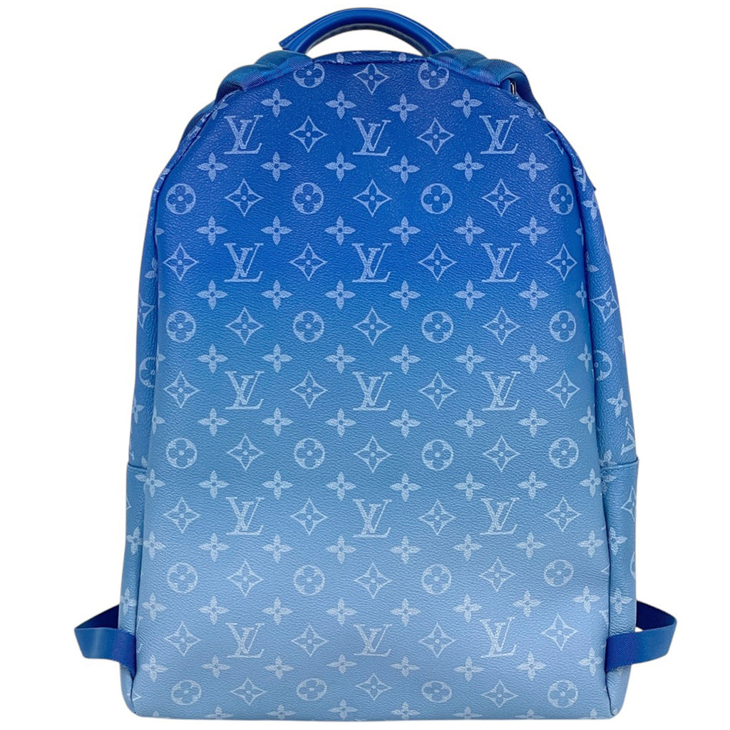 ルイ・ヴィトン バックパック マルチポケット モノグラム グラウス グラデーション リュック モノグラム ブルー M45441 レディース 【中古】brbag