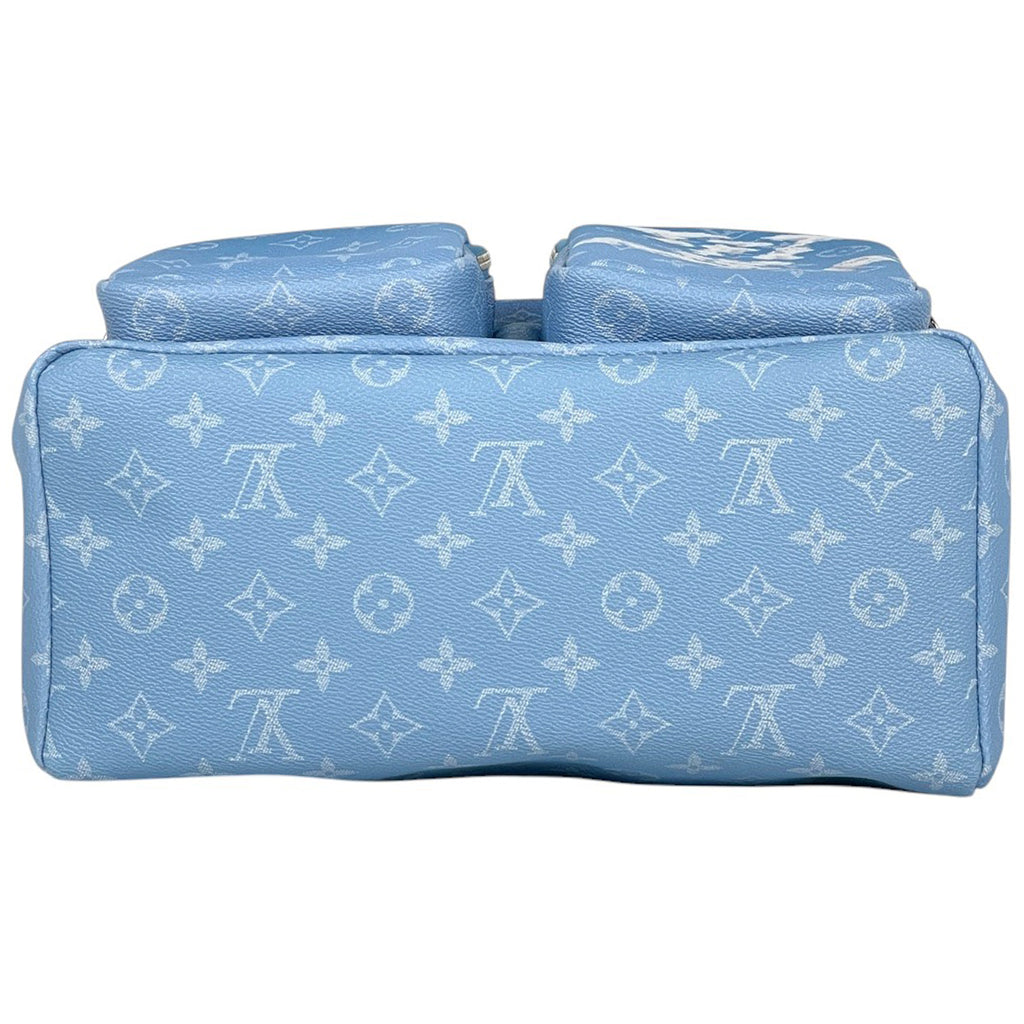 ルイ・ヴィトン バックパック マルチポケット モノグラム グラウス グラデーション リュック モノグラム ブルー M45441 レディース 【中古】brbag