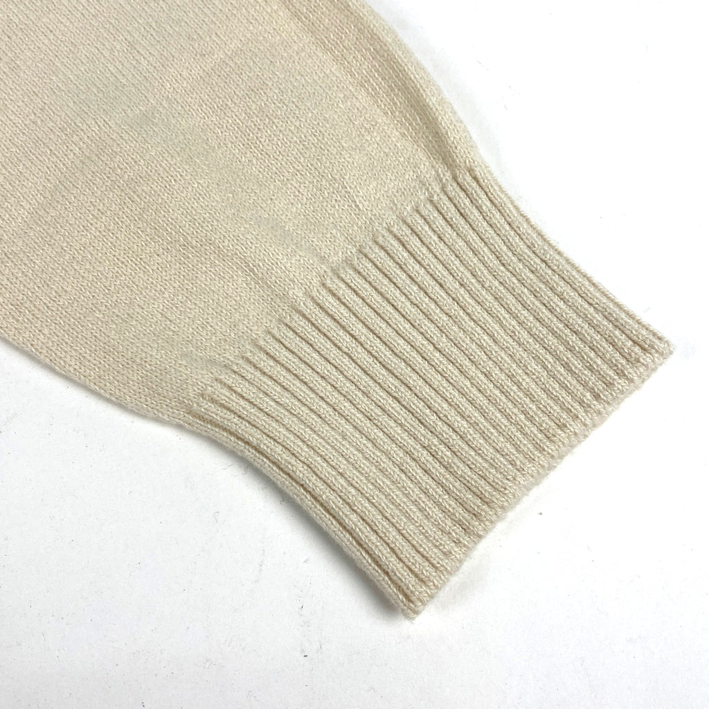 クリスチャンディオール ジョーダン ウィングス セーター Dior x Jordan ニット 長袖 トップス セーター カシミヤ コットン アイボリー メンズ 【中古】brapp