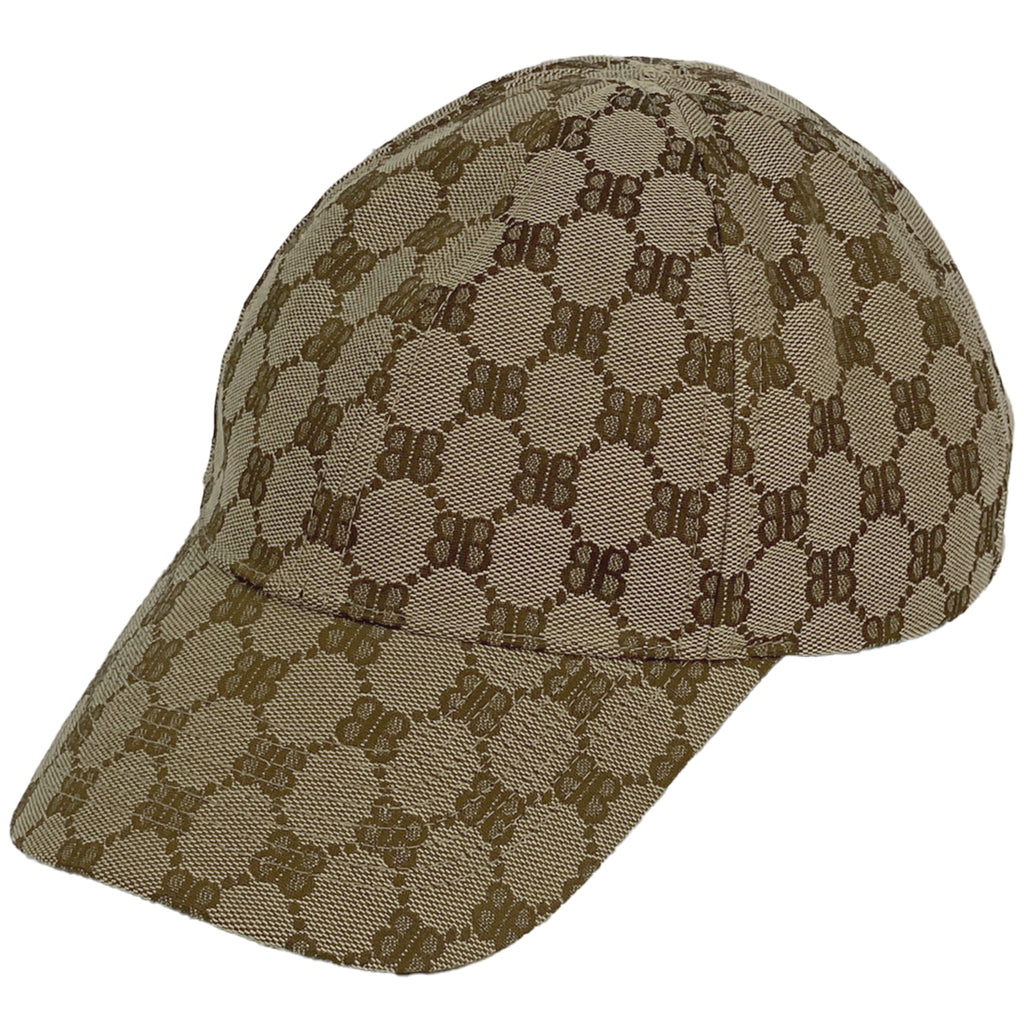バレンシアガ The Hacker Cap ハッカープロジェクト グッチ 帽子 キャップ ポリエステル ナイロン コットン ベージュ レディース 【中古】brapp