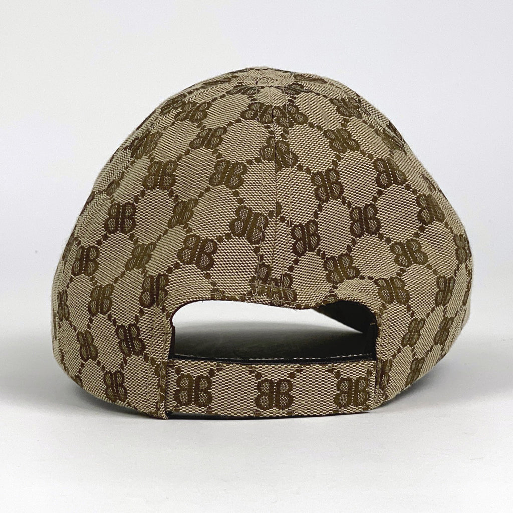 バレンシアガ The Hacker Cap ハッカープロジェクト グッチ 帽子 キャップ ポリエステル ナイロン コットン ベージュ レディース 【中古】brapp