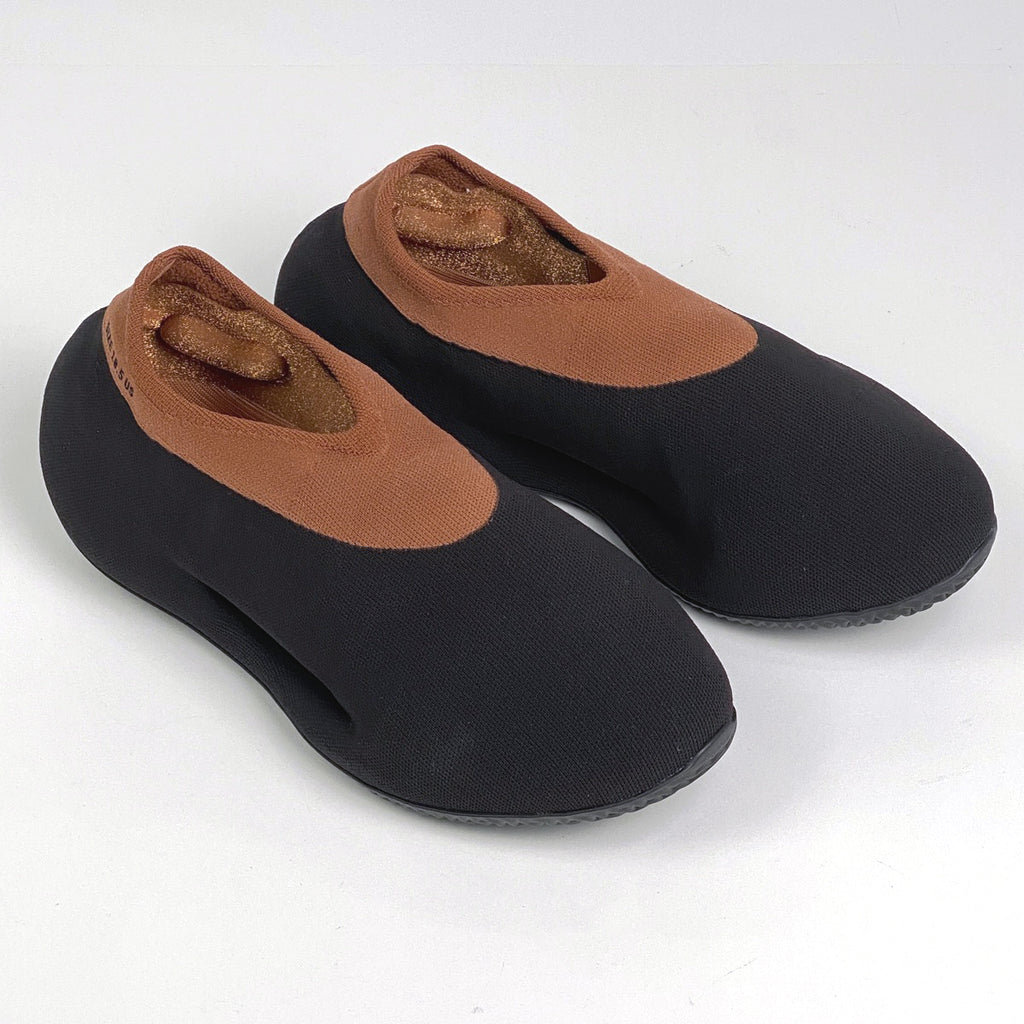 アディダス ニット ランナー イージー YGY KNIT RNR 靴 スニーカー ファブリック ブラック ブラウン メンズ 【中古】brapp