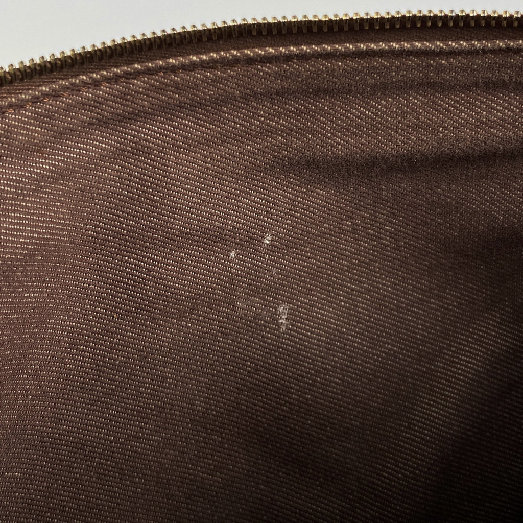 セリーヌ トリオンフ ショルダーバッグ 斜め掛け ロゴ ショルダーバッグ コーティングキャンバス ブラウン レッド レディース 【中古】brbag