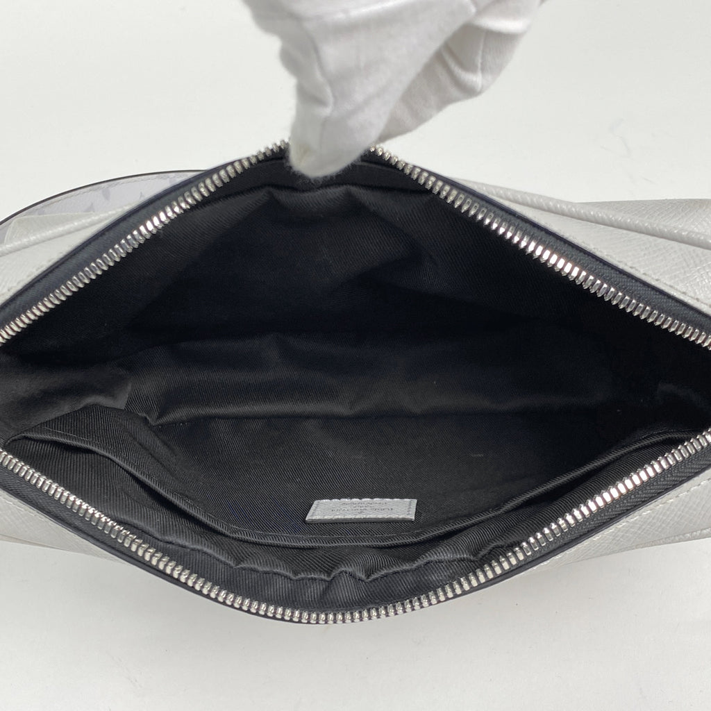 ルイ・ヴィトン アウトドア メッセンジャー PM 斜め掛け レディース ショルダーバッグ タイガラマ アンタークティカ(ホワイト) M30243 メンズ 【中古】brbag