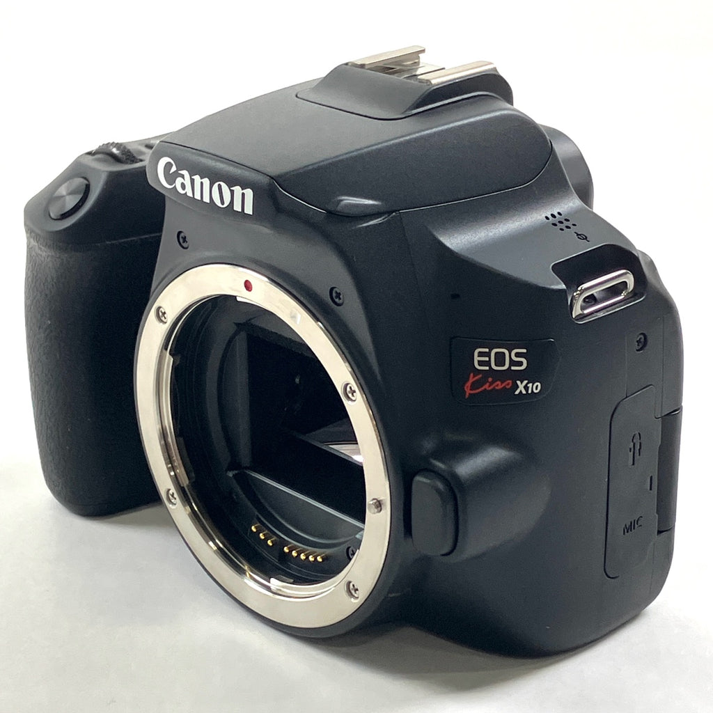 キヤノン Canon EOS Kiss X10 EF-S 18-55 IS STM レンズキット ブラック［ジャンク品］ デジタル 一眼レフカメラ 【中古】cambb