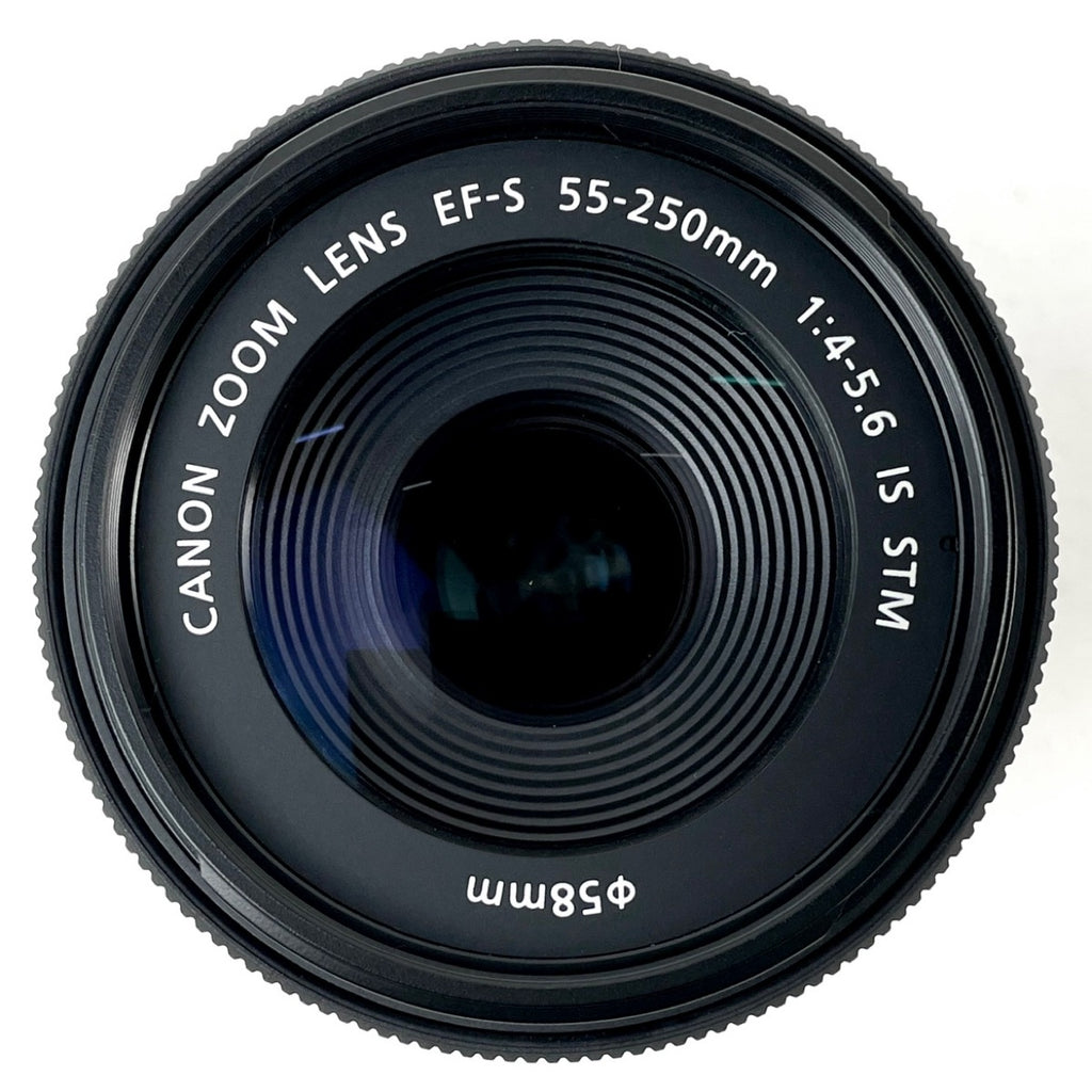 キヤノン Canon EF-S 55-250mm F4-5.6 IS STM 一眼カメラ用レンズ（オートフォーカス） 【中古】cambb
