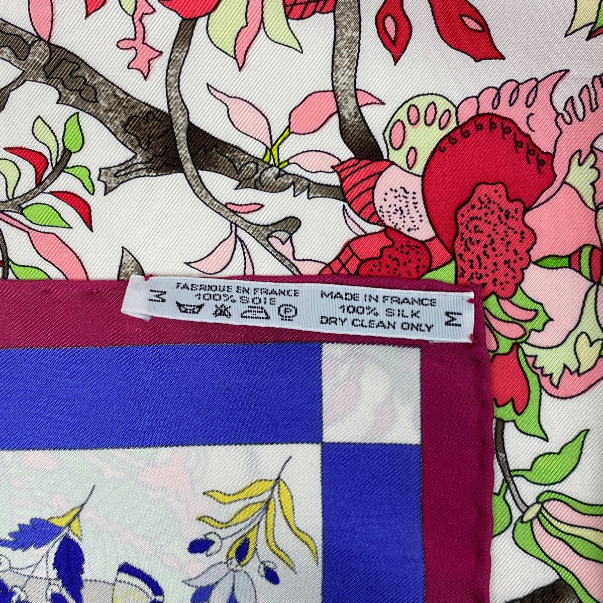 バイセル公式】エルメス カレ 90 fantaisies indiennes 眩惑のインド