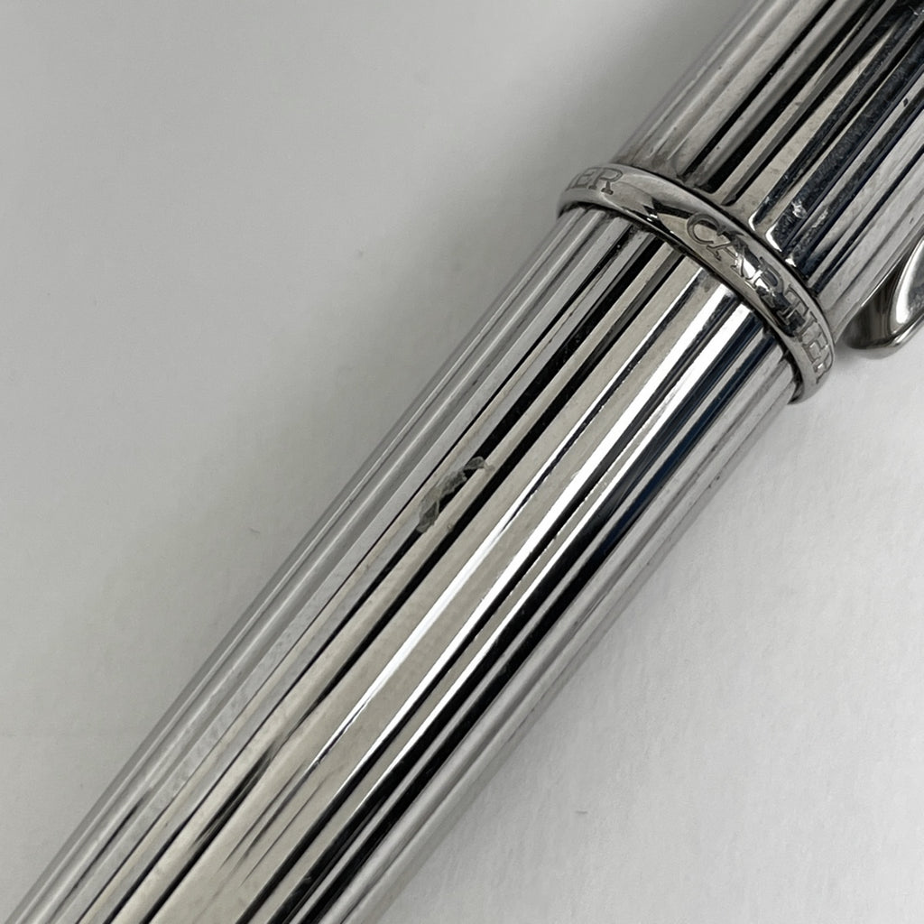 カルティエ ディアボロ ドゥ カルティエ ボールペン 筆記具 文房具 ボールペン メタル シルバー レディース 【中古】brbag