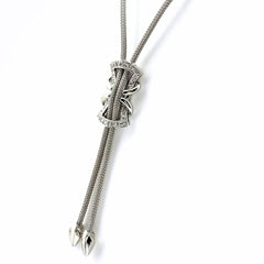 メレダイヤ デザインネックレス プラチナ ペンダント ラリエット ネックレス Pt900 ダイヤモンド レディース ノンブランドジュエリー 【中古】nbjwl