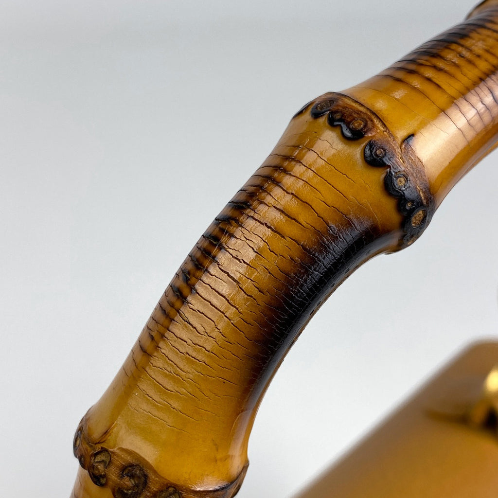 グッチ バンブー ハンドバッグ 2WAY ショルダーバッグ オールドグッチ 00019510633 ハンドバッグ レザー イエロー レディース 【中古】brbag