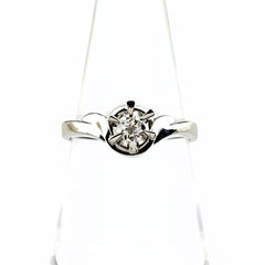 ダイヤモンド デザインリング プラチナ 指輪 リング 13号 Pt900 ダイヤモンド レディース ノンブランドジュエリー 【中古】nbjwl