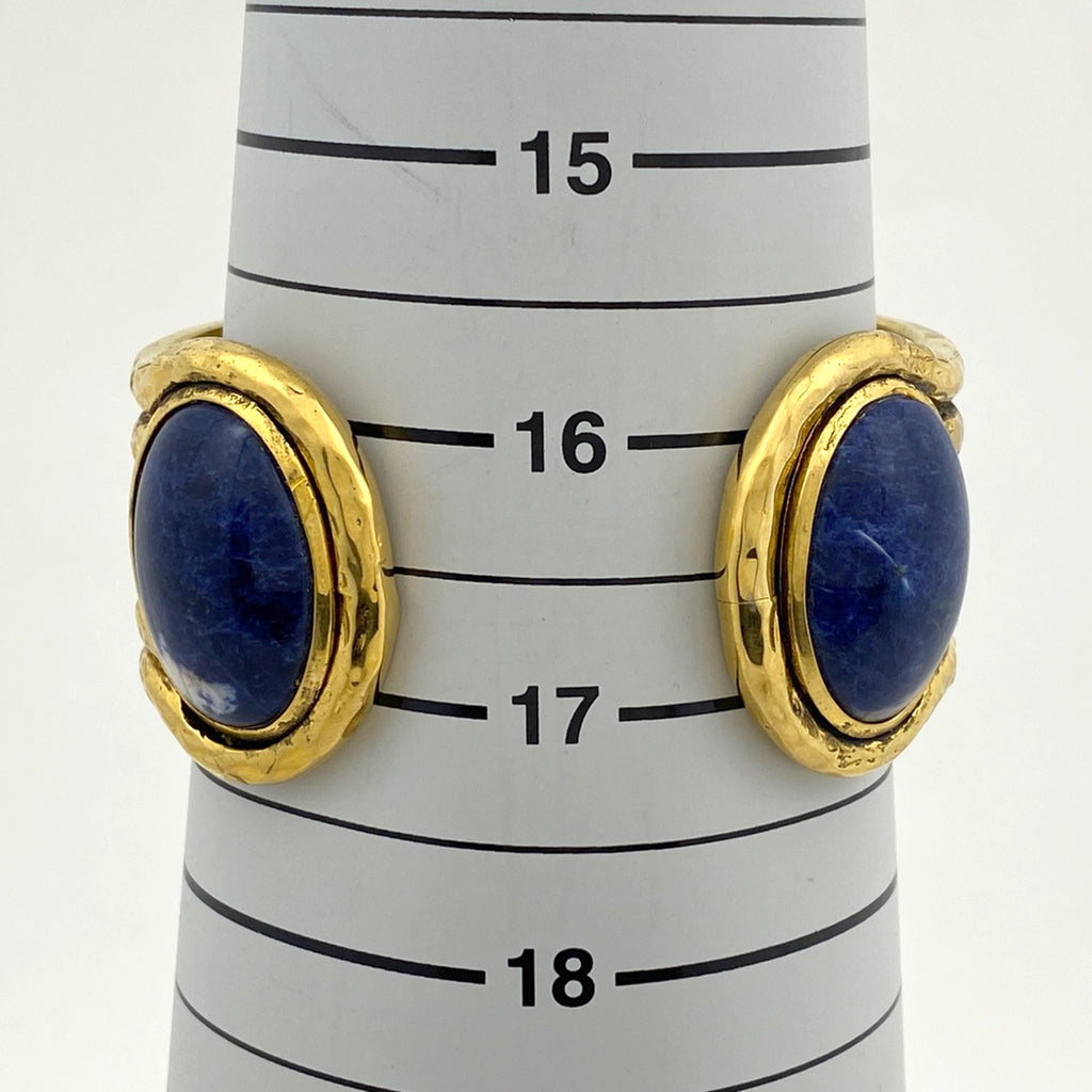 シャネル ココマーク バングル 腕輪 カラーストーン グリポア バングル GP ゴールド レディース 【中古】bracc