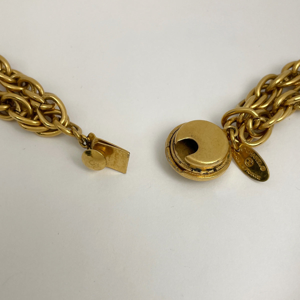 バイセル公式】シャネル ココマーク ラウンド チェーン ネックレス CC