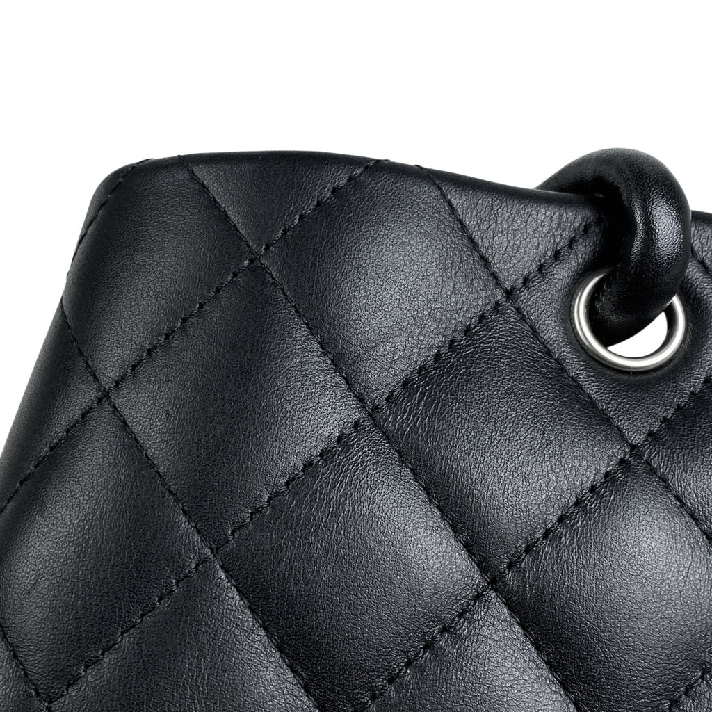 シャネル カンボンライン ミディアム トートバッグ ココマーク ハンドバッグ トートバッグ レザー ブラック A25167 レディース 【中古】brbag