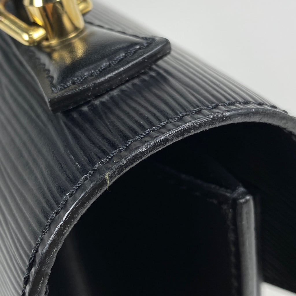 ルイ・ヴィトン モンソー 手提げ ハンドバッグ エピ ノワール(ブラック) M52122 レディース 【中古】brbag