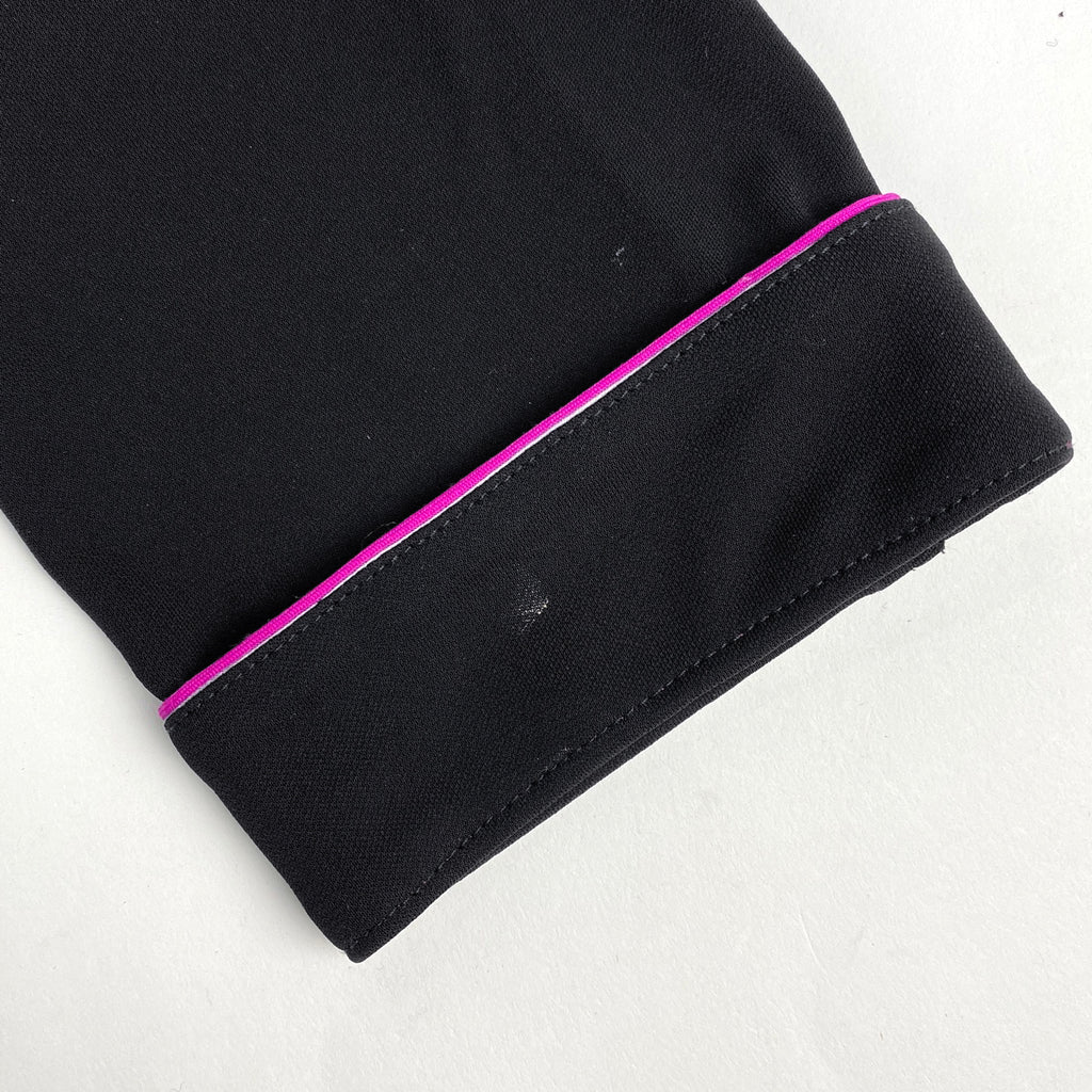 レオナール デザイン ロング カーディガン ボタンレス 花柄 トップス カーディガン レーヨン ポリエステル ブラック レディース 【中古】brapp