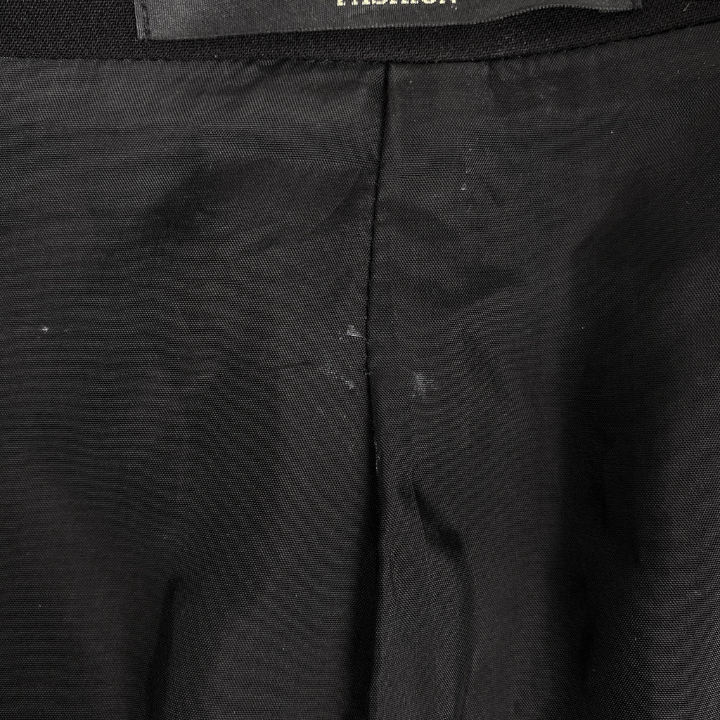 レオナール ロゴボタン テーラードジャケット ブレザー アウター テーラードジャケット ブラック レディース 【中古】brapp