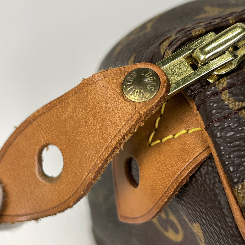 ルイ・ヴィトン スピーディ 35 ボストンバッグ 通勤 ハンドバッグ モノグラム ブラウン M41524 レディース 【中古】brbag