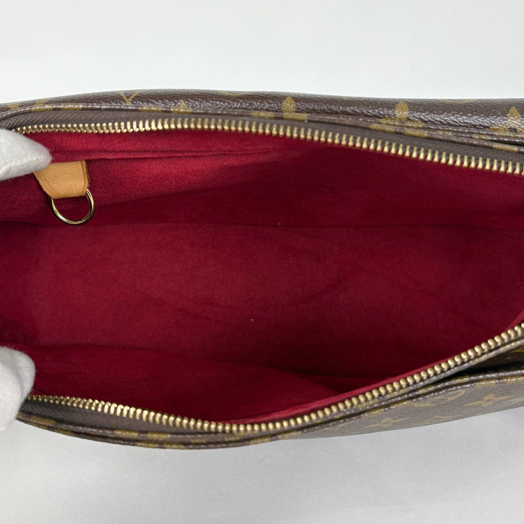 ルイ・ヴィトン ヴィバ シテ GM ワンショルダー 肩掛け ショルダーバッグ モノグラム ブラウン M51163 レディース 【中古】brbag