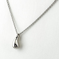 ティファニー ティアドロップ ネックレス プラチナ ペンダント エルサ・ペレッティ ネックレス Pt950 レディース ブランドジュエリー 【中古】brjwl