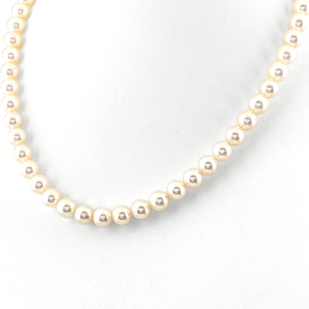 タサキ パール デザインネックレス WG ホワイトゴールド ペンダント ネックレス K14 WG パール レディース 【中古】brjwl