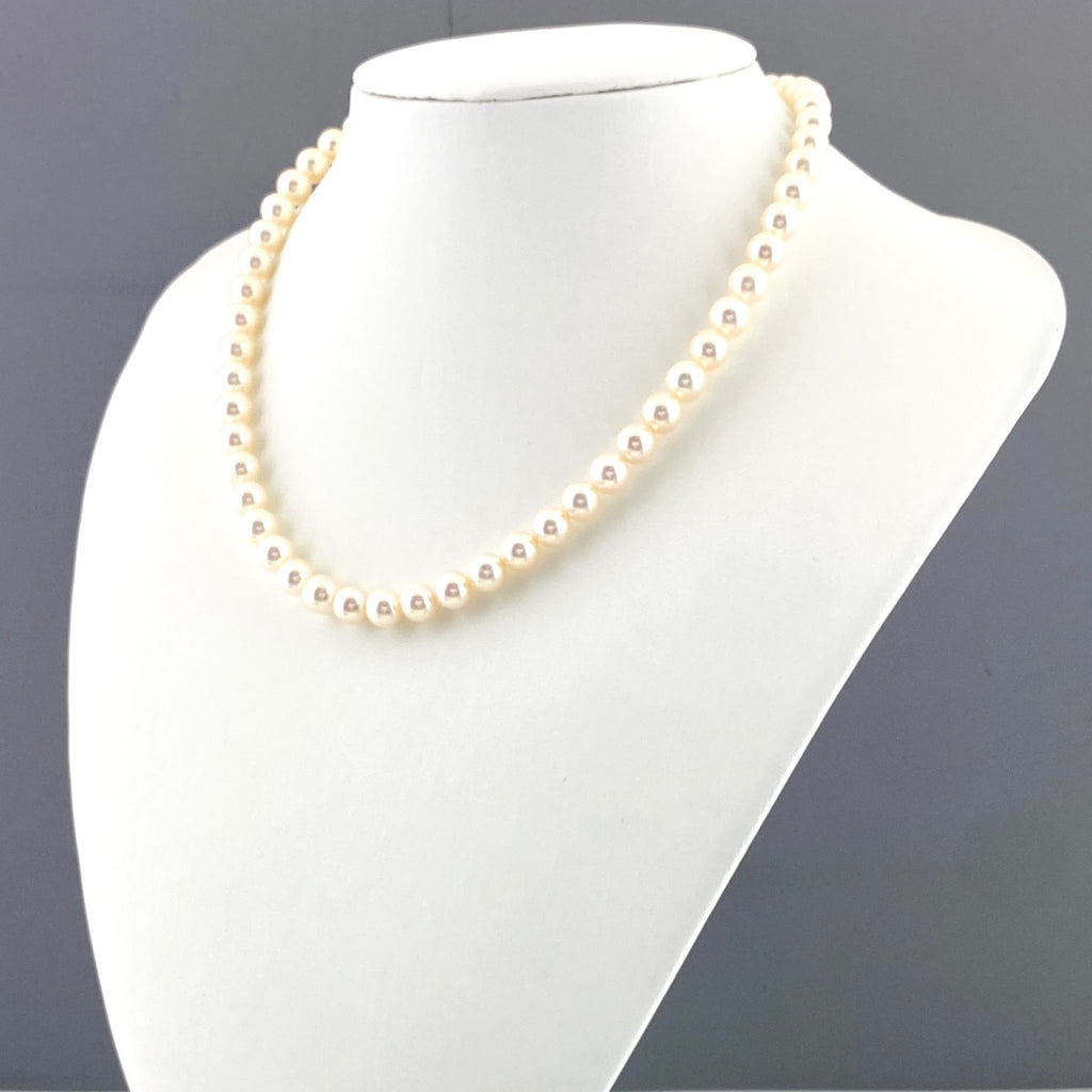 タサキ パール デザインネックレス WG ホワイトゴールド ペンダント ネックレス K14 WG パール レディース 【中古】brjwl