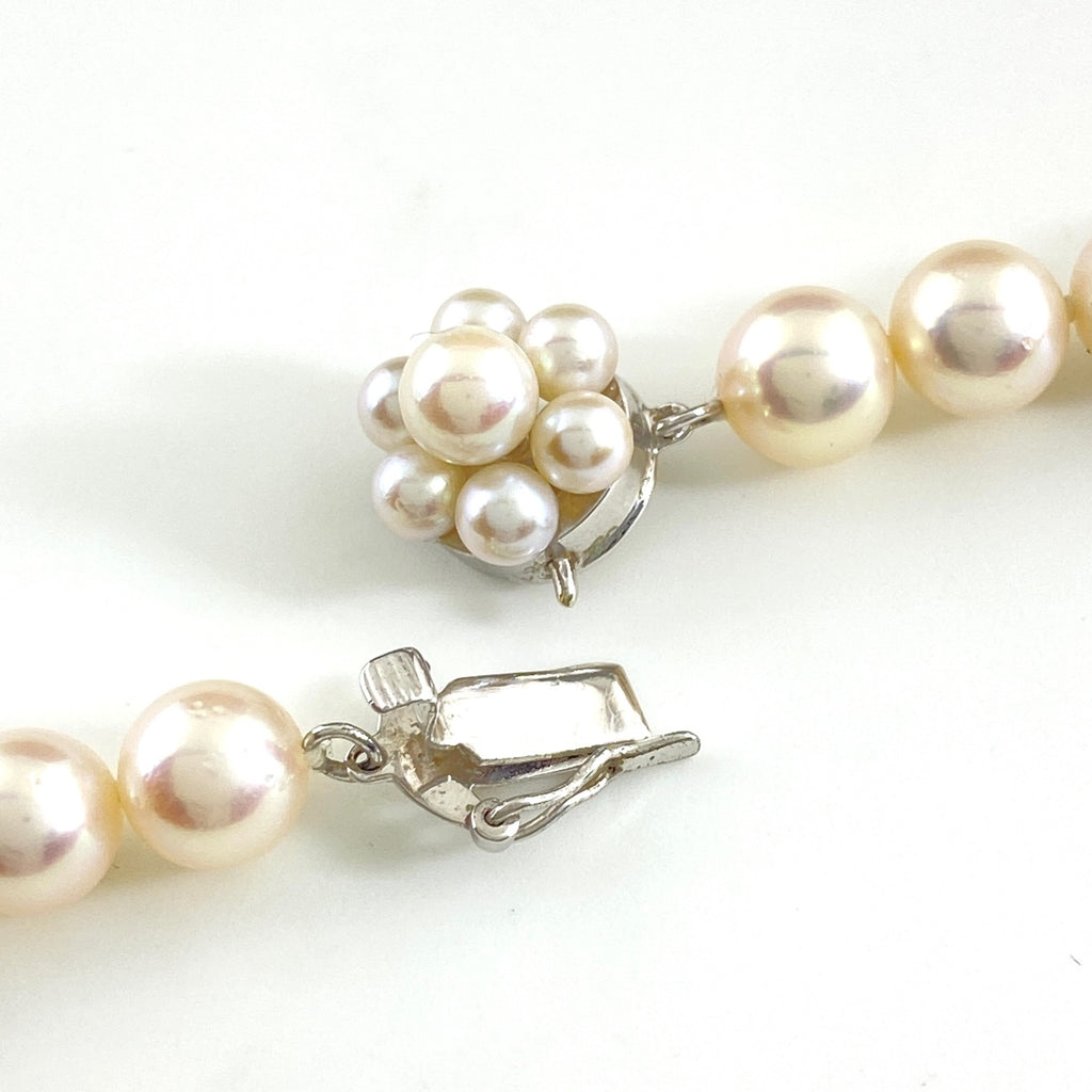 タサキ パール デザインネックレス WG ホワイトゴールド ペンダント ネックレス K14 WG パール レディース 【中古】brjwl