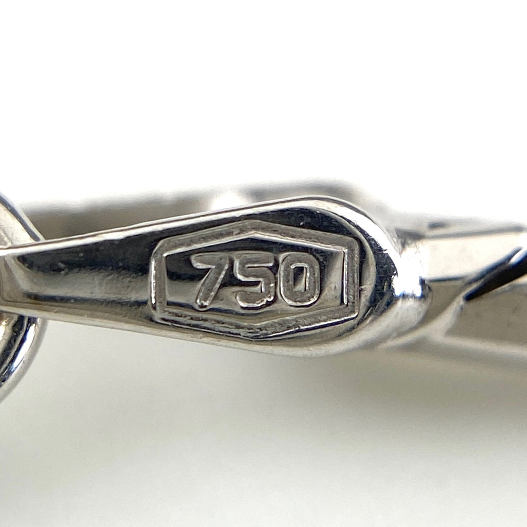 ジュネ メレダイヤ デザインネックレス プラチナ YG イエローゴールド ペンダント ダイヤモンド ネックレス Pt900 750 YG レディース 【中古】brjwl