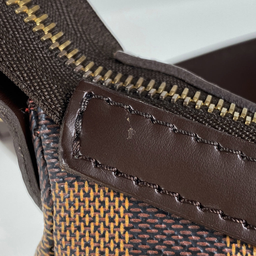 ルイ・ヴィトン ハイバリー 肩掛け ワンショルダー ショルダーバッグ ダミエ ブラウン N51200 レディース 【中古】brbag