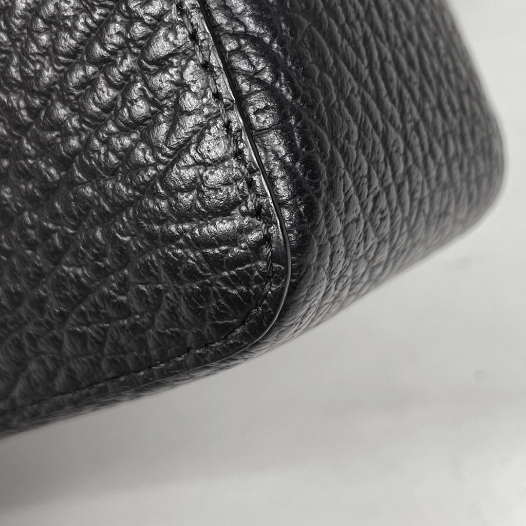 メゾン マルジェラ 5AC カメラ バッグ ミディアム 斜め掛け ショルダーバッグ レザー ブラック SB1WG0018 レディース 【中古】brbag