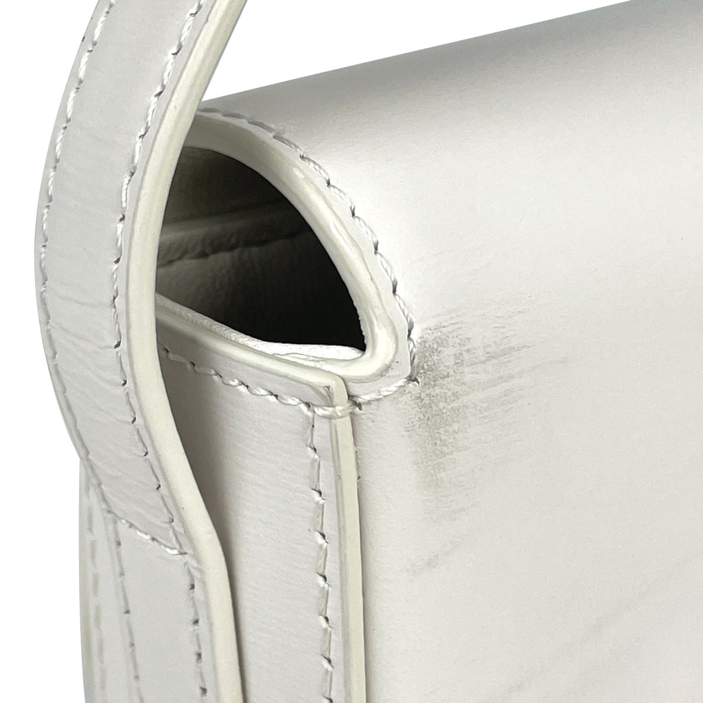 セリーヌ トリオンフ ショルダーバッグ 肩掛け ハンドバッグ ショルダーバッグ レザー ホワイト レディース 【中古】brbag