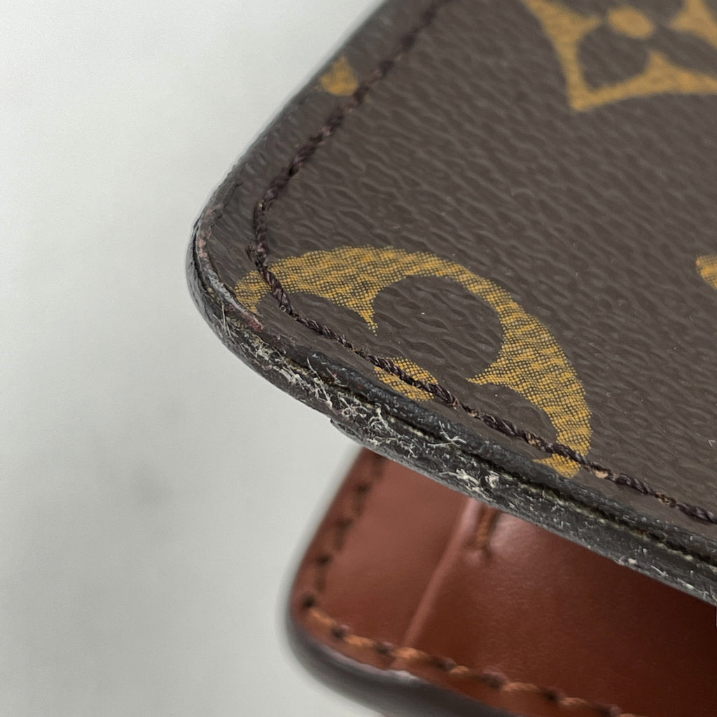 ルイ・ヴィトン コンコルド 手提げ ハンドバッグ モノグラム ブラウン M51190 レディース 【中古】brbag