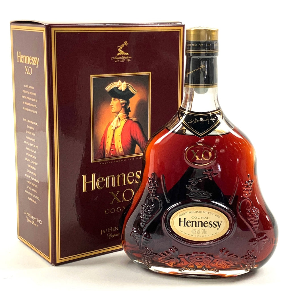ヘネシー Hennessy XO 金キャップ クリアボトル 700ml ブランデー コニャック 【古酒】liqbb