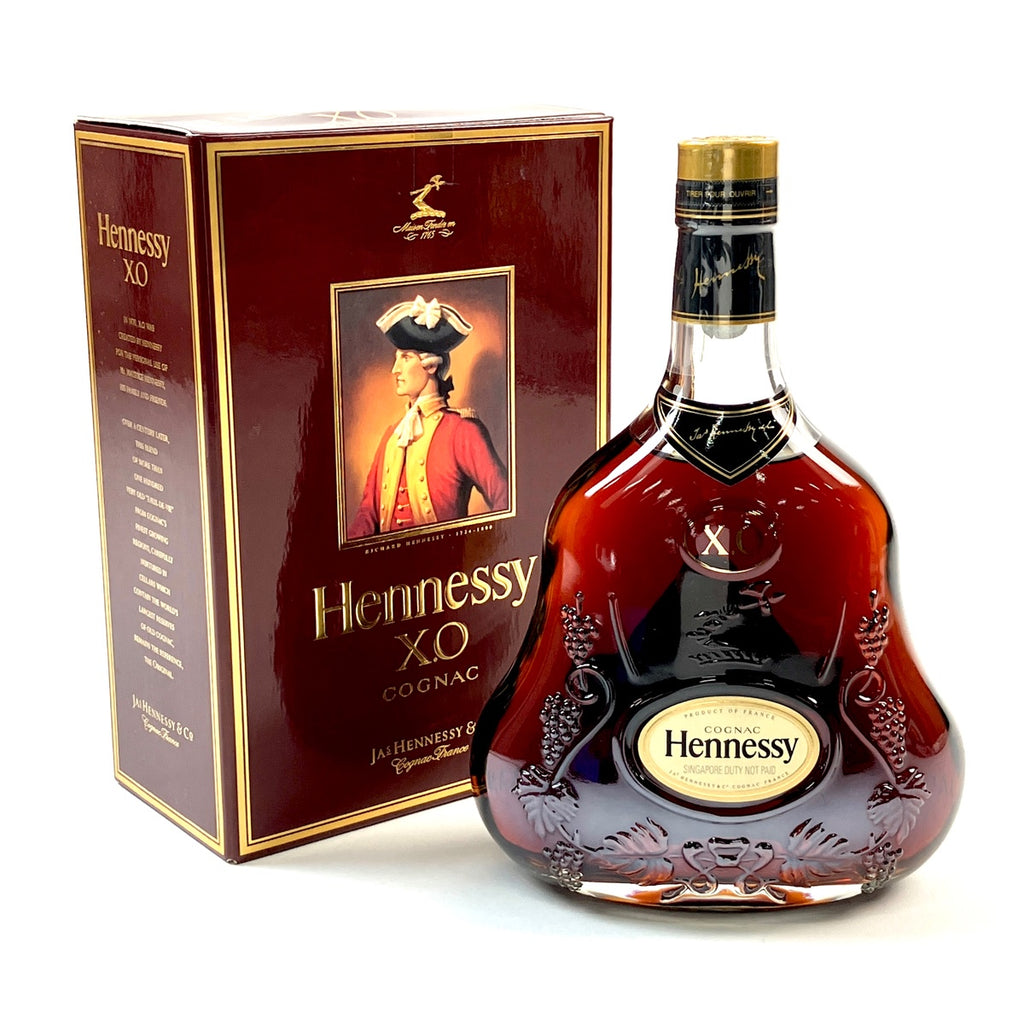 ヘネシー Hennessy XO 金キャップ クリアボトル 700ml ブランデー コニャック 【古酒】liqbb