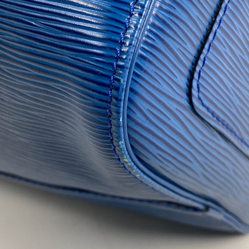 ルイ・ヴィトン キーポル 45 ハンドバッグ 旅行 ボストンバッグ エピ トレドブルー M42975 レディース 【中古】brbag