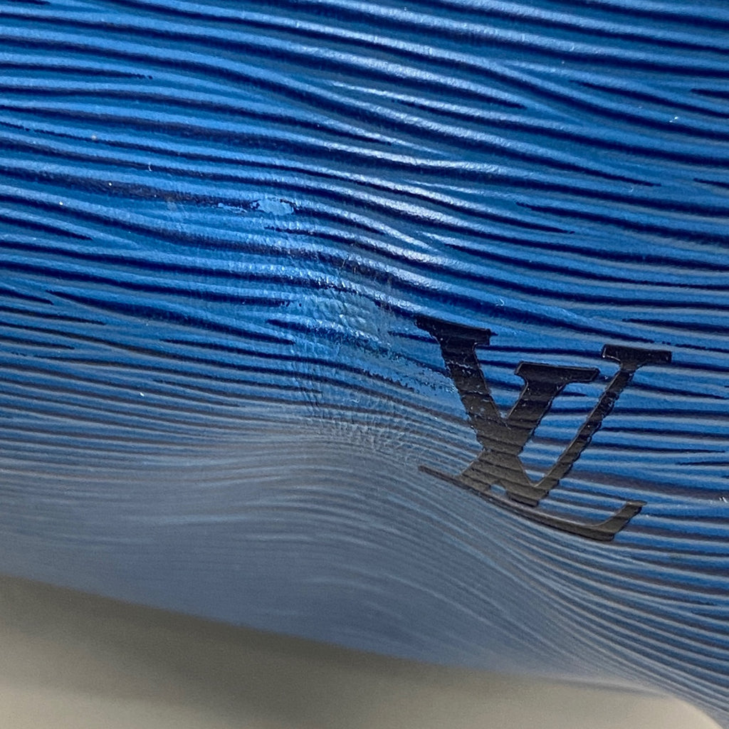 ルイ・ヴィトン キーポル 45 ハンドバッグ 旅行 ボストンバッグ エピ トレドブルー M42975 レディース 【中古】brbag